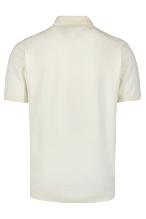 NO-EXCESS pullover short sleeve polo zip soli